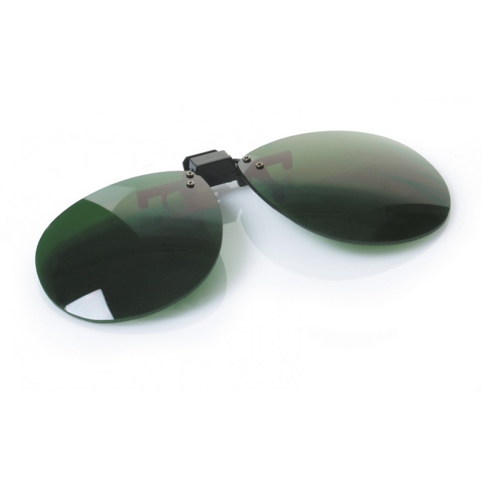 Protector para gafas FLIP-UP lente verde
