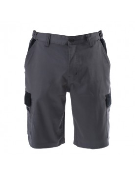 Pantalon corto de trabajo stretch gris/negro Torrox